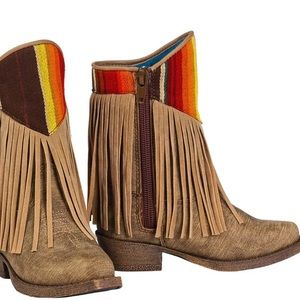 Western fringe boots. Toddler size 5